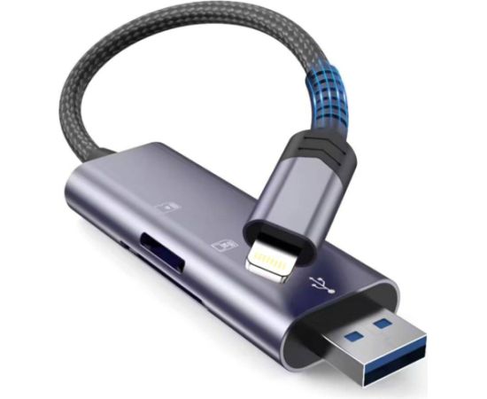Tech-Protect card reader Ultraboost SD/microSD Lightning/USB