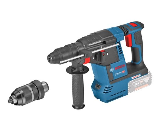 Bosch cordless hammer drill GBH 18V-26 F Professional solo, 18 volts (blue/black, without battery and charger, in L-BOXX)  Elektroinstrumentu komplekti