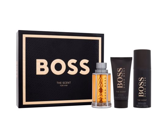 Hugo Boss Boss The Scent 2015 SET3 EDT 100ml + Deodorant 150ml + Shower Gel 100ml