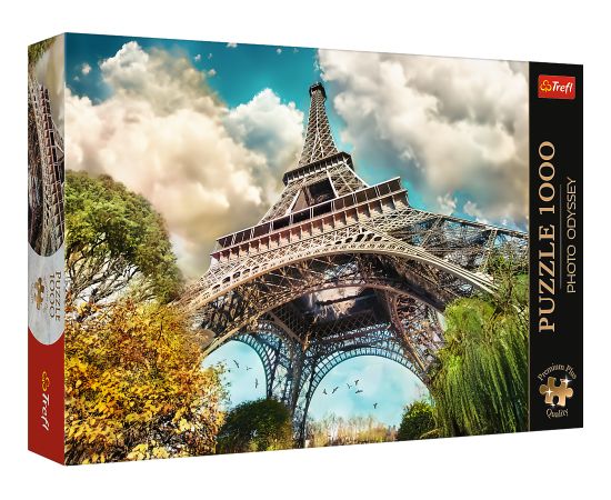 TREFL Premium Plus Пазл Eiffel Tower in Paris, 1000 шт.