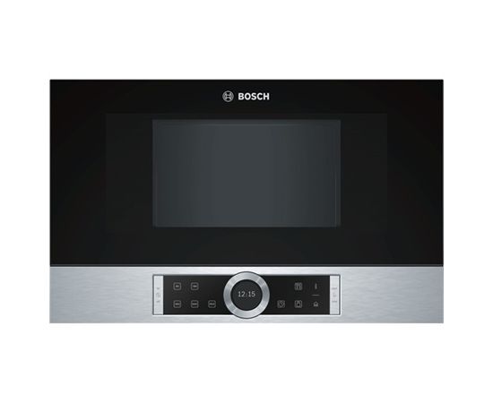 Bosch BFL634GS1 mikroviļņu krāsns, iebūv. Serie 8 ,inox, kreisā eņģe