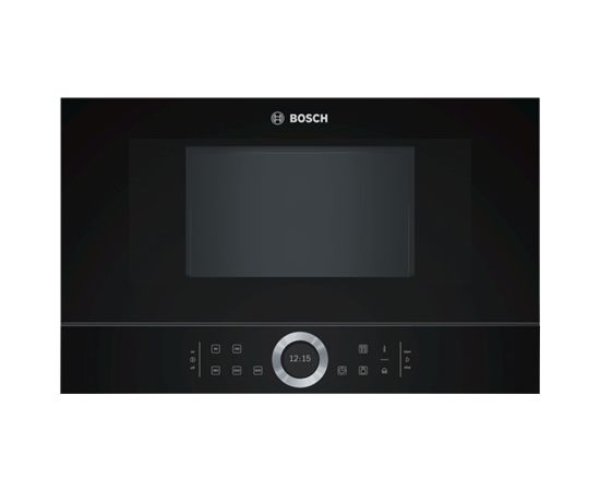 Bosch BFR634GB1 Small L, Touch, Black, 21L Mikroviļņu krāsns