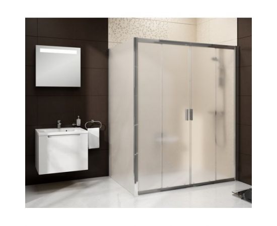 Ravak BLDP4-200 satin+glass Grape Shower door