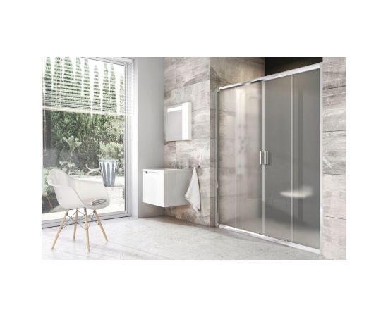 Ravak BLDP4-200 satin+glass Grape Shower door