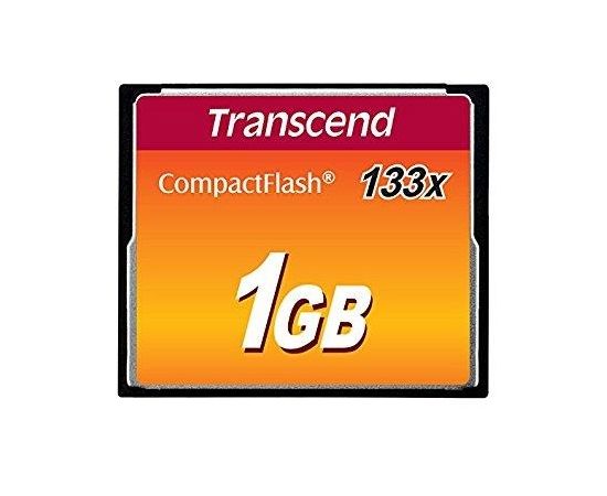 MEMORY COMPACT FLASH 1GB/MLC TS1GCF133 TRANSCEND