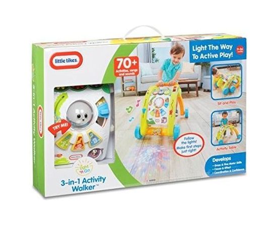 Little Tikes 3w1 Chodzik i stół aktywności PL - 640957PO