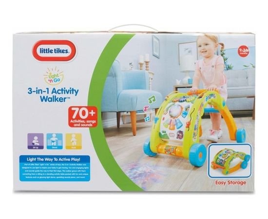 Little Tikes 3w1 Chodzik i stół aktywności PL - 640957PO