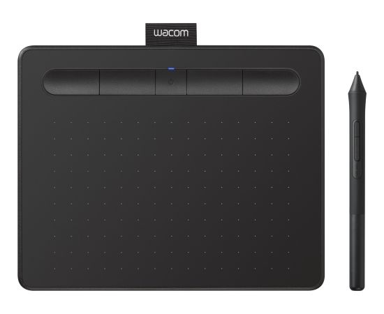 Wacom графический планшет Intuos S Bluetooth, черный