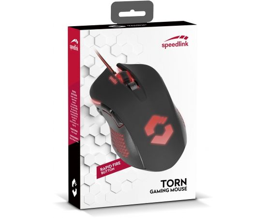 Speedlink мышь Torn, черный (SL-680008-BKBK)