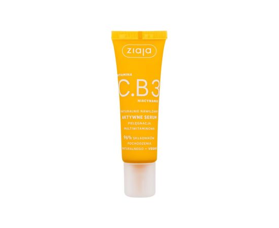 Ziaja Vitamin C.B3 Niacinamide / Active Face Serum 30ml