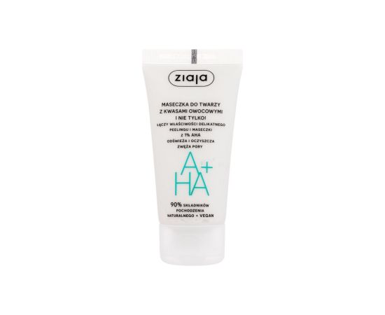 Ziaja Face Mask + Scrub / With Fruit Acids 55ml Sejas kopšana