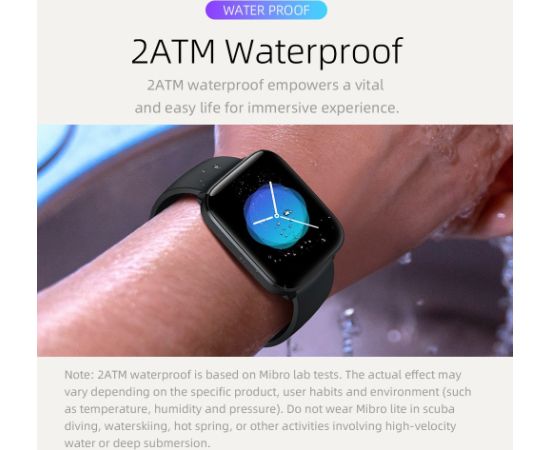 Mibro Watch C2 smartwatch черный