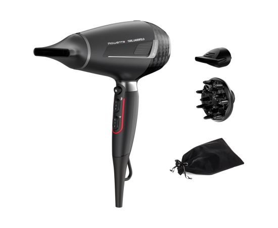 Rowenta K/Pro Stylist CV888L hair dryer 2200 W Black, Chrome фены