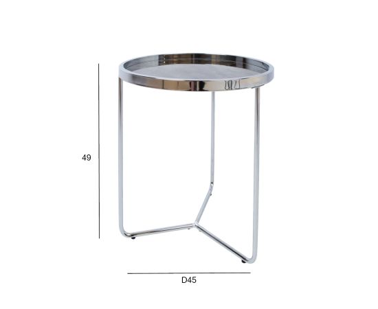 Papildgalds ASTOR pelēks Žurnālu un kafijas galdiņi