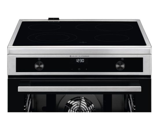 AEG CIB6647ABM indukcijas plīts 60cm ner. tēr. SteamBake