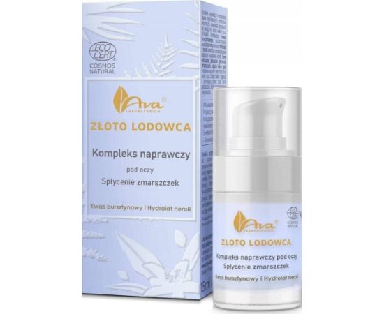 Ava Złoto Lodowca kompleks naprawczy pod oczy 15ml Sejas kopšana