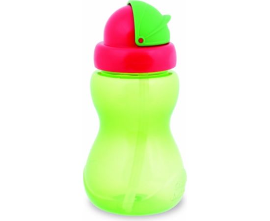 CANPOL BABIES pudelīte ar salmiņu, 270ml, 56/109_gre