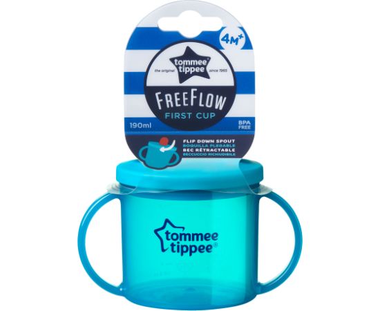 Tommee Tippee krūzīte First Cup 4m+ 190ml 43111055