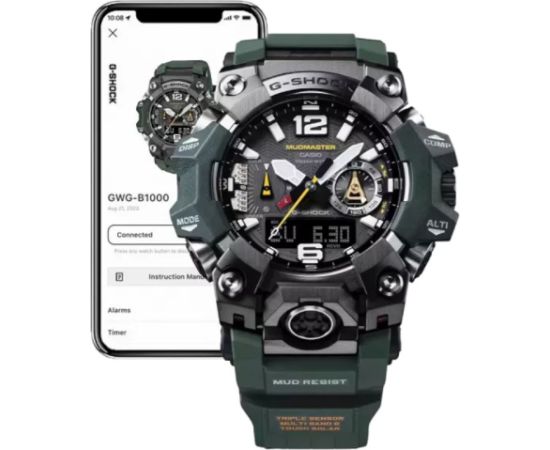 Casio Master of G-Land Mudmaster GWG-B1000-3AER Наручные часы