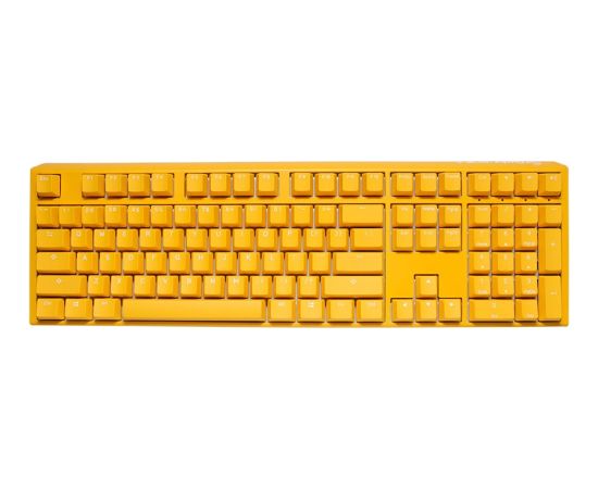 Ducky One 3 keyboard Gaming USB QWERTY English Yellow Klaviatūras