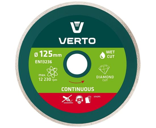 Dimanta griešanas disks Verto 61H2P5; 125 mm Dažādi diski