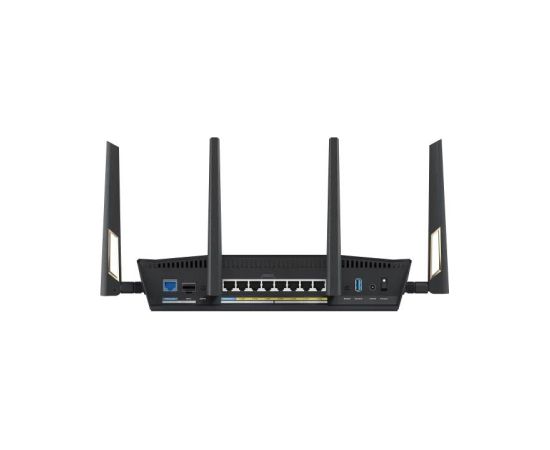 Wireless Router ASUS Wireless Router 7200 Mbps Mesh Wi-Fi 5 Wi-Fi 6 Wi-Fi 7 IEEE 802.11a IEEE 802.11a g IEEE 802.11g IEEE 802.11n IEEE 802.11ac IEEE 802.11ax 3x10 100 1000M 1x2.5GbE Number of antennas 4 RT-BE88U