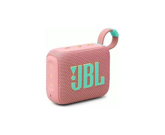 JBL Go 4 Bluetooth bezvadu skaļrunis rozā ES