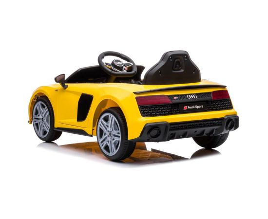Lean Cars Electric Ride On Car Audi R8 Lift A300 Yellow Bērnu elektriskās automašīnas