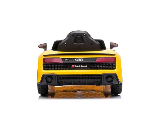 Lean Cars Electric Ride On Car Audi R8 Lift A300 Yellow Bērnu elektriskās automašīnas