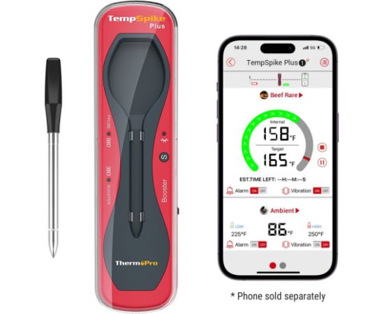 ThermoPro TP970W digitālais pārtikas termometrs Grilu piederumi