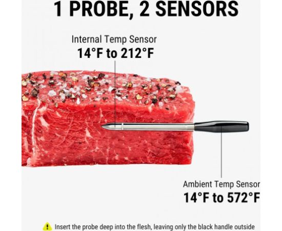 ThermoPro TP970W digitālais pārtikas termometrs Grilu piederumi