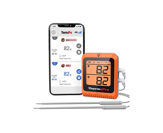 ThermoPro TP920W digitālais pārtikas termometrs Grilu piederumi
