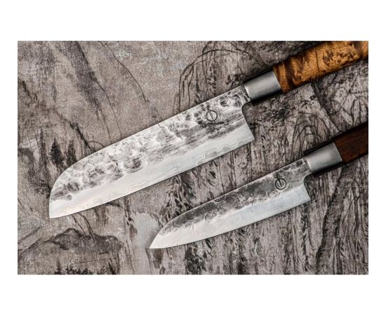 Forged Kalts VG10 nazis Santoku 18 cm Naži