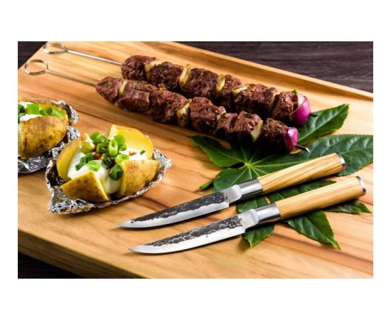 Steika nažu komplekts Forged Olive Naži