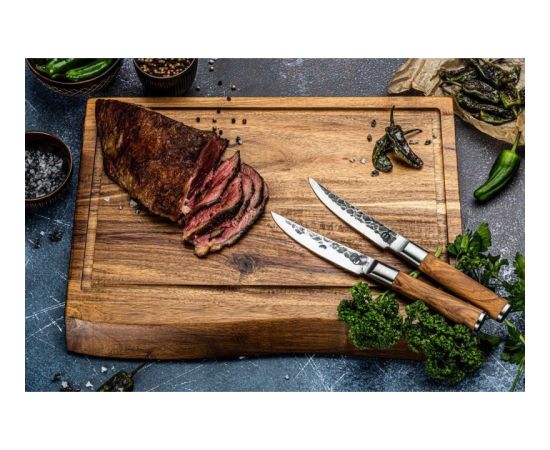 Steika nažu komplekts Forged Olive Naži