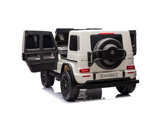 Детский электромобиль Lean Cars  Mercedes G63 XXL Белый Детский электромобиль