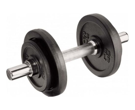 Best Sporting hantele čuguna 10kg melna