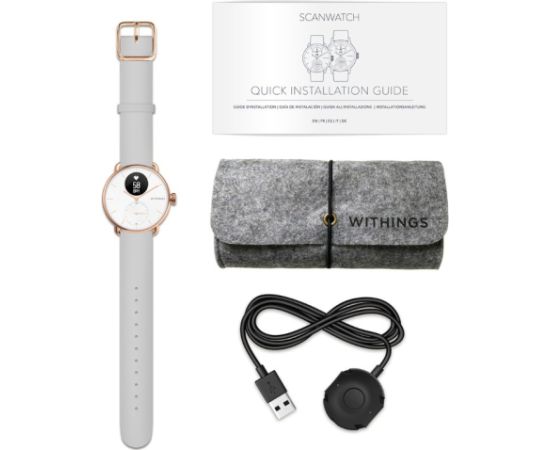 Withings ScanWatch 2/ 38mm Išmanusis laikrodis