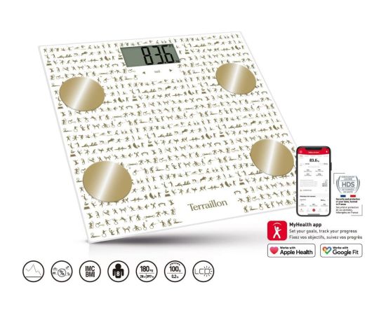 Terraillon Analytical scale Body Athlete Connect