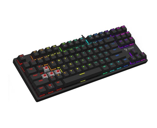 Savio Tempest x2 RGB mechanical keyboard, Outemu RED