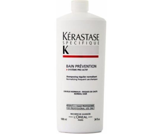 Kerastase Specifique Bain Prevention Frequent Use Shampoo Szampon przeciw wypadaniu włosów 1000ml Шампуни