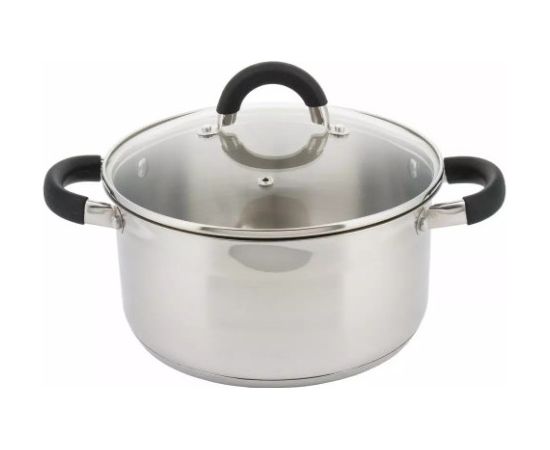 Кастрюля из нержавеющей стали Ø18см 2,1л Kinghoff.