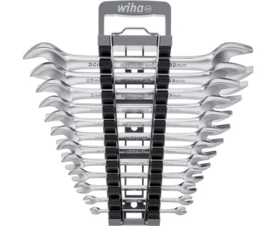 Wiha double open-end wrench set, 12 pieces, wrench (SW 6 - 32mm)