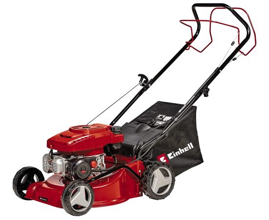 Einhell GC-PM 40/2 S petrol lawn mower (red/black, with rear-wheel drive) Газонокосилки