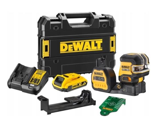 Dewalt Līniju lāzers 12/18V DCE822D1G18 GREEN + 2-Punktu 1x2.0Ah