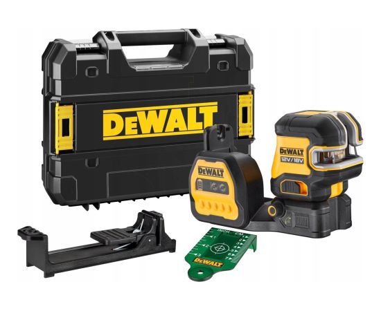 Dewalt Līniju lāzers 12/18V DCE825NG18 ZAĻS + 5 PUNKTU Mērinstrumenti, Attāluma un līmeņa mērītāji