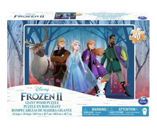 Spin Master Frozen 2 - Giant Wood Puzzle (40 pieces - 60,9 cm x 45,7cm) (20115367)