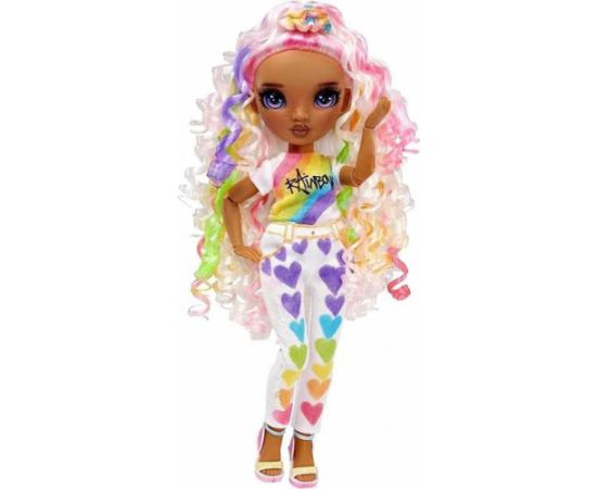 MGA Rainbow High: Color  Create DIY Fashion Doll - Purple Eyes/Curly Hair (594147EUC) Lelles
