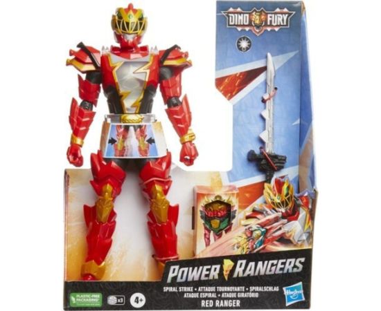 Hasbro Power Rangers: Dino Fury - Red Ranger Spiral Strike (F5718)