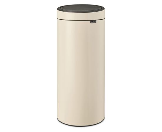 Brabantia atkritumu tvertne Touch Bin, 30l, soft beige Papīra - atkritumu grozi